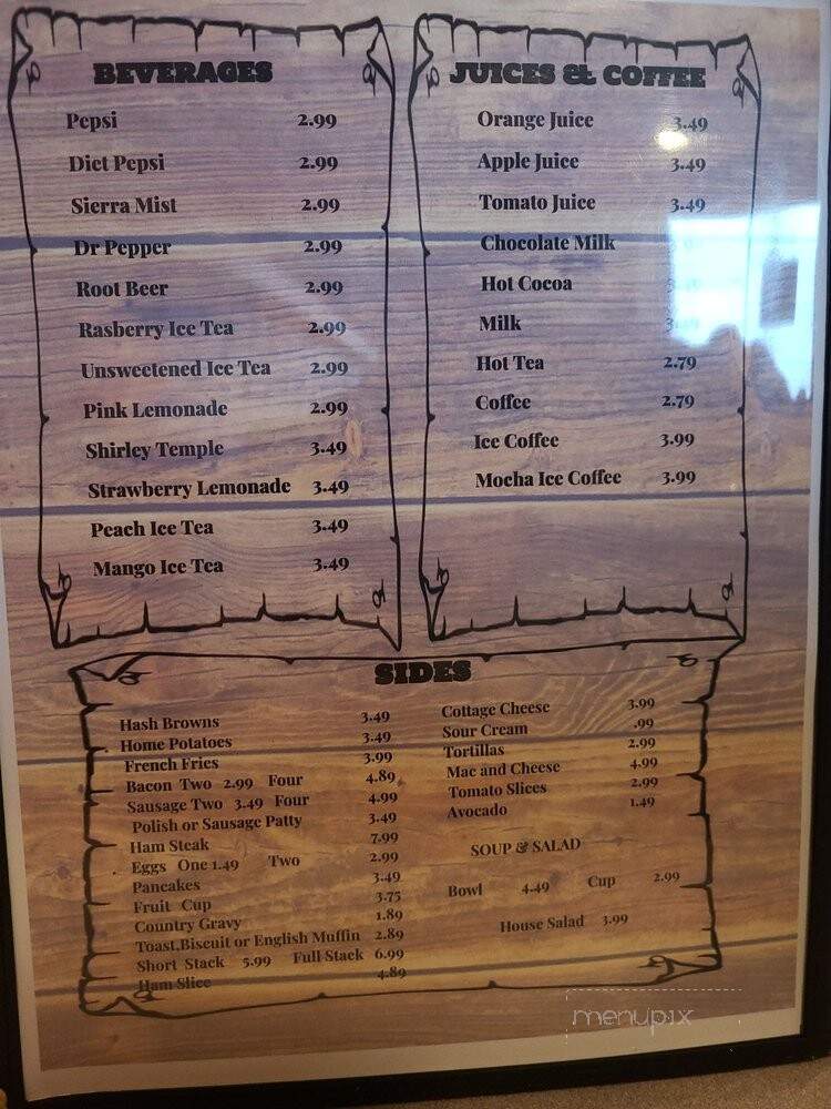 Western Diner - Yucca Valley, CA menu_pic