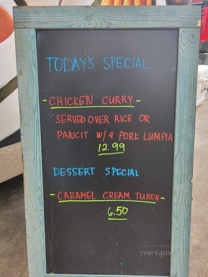 Grace's Lumpia - Cookeville, TN menu_pic