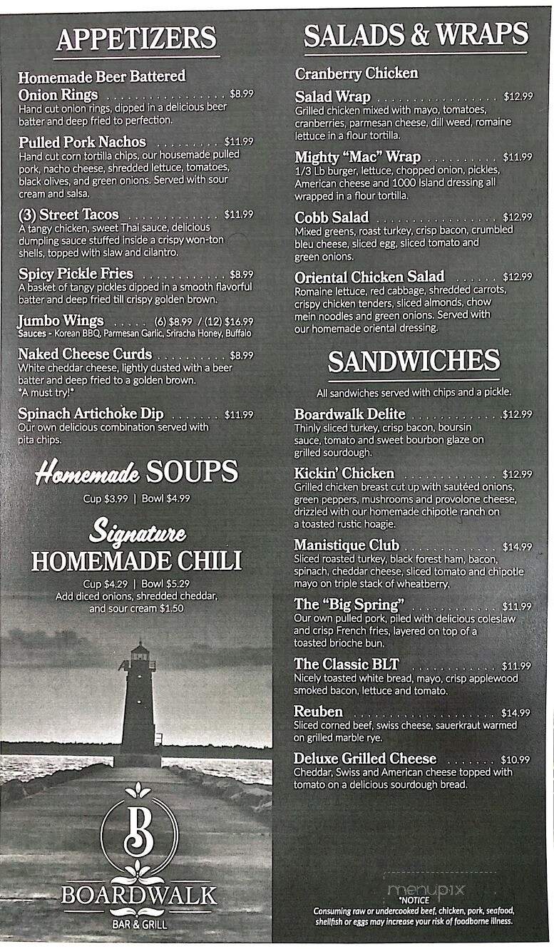 Boardwalk Bar & Grill - Manistique, MI