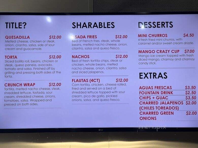 El Jefe Halal Taqueria - Tracy, CA menu_pic