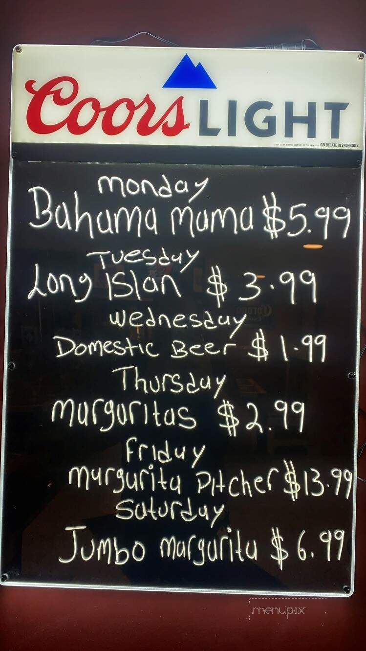 Cilantros Grill & Cantina ll - Casey, IL menu_pic