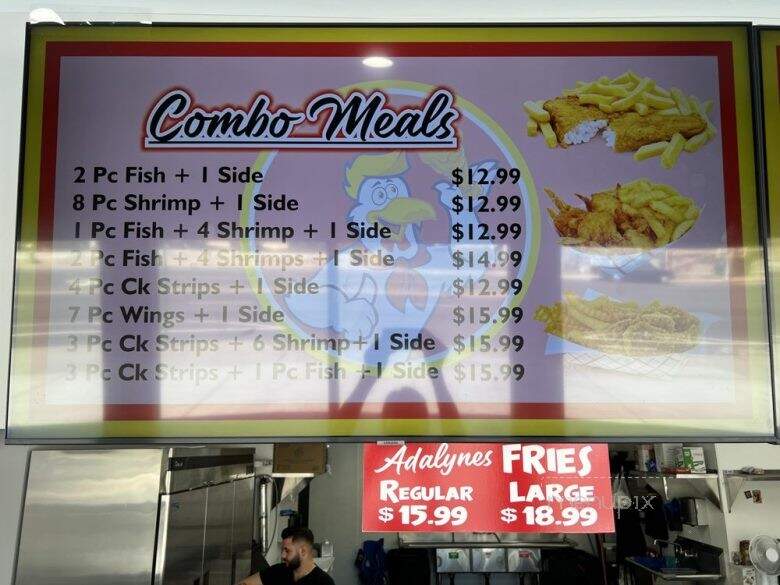 Adalynes Chicken Shack - La Mesa, CA menu_pic