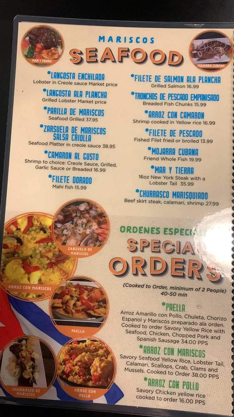 Romeito Cuban Restaurant - Olathe, KS menu_pic