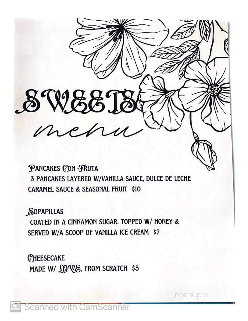 Cafe Kahlo - Hot Springs, AR menu_pic
