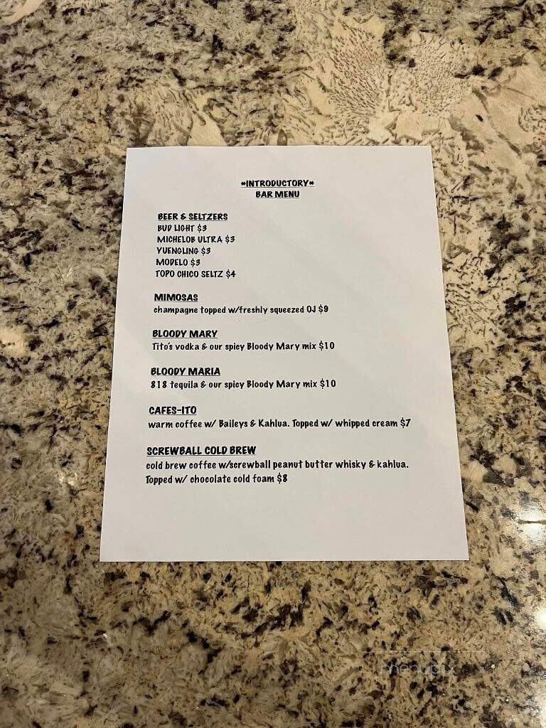 Cafe Kahlo - Hot Springs, AR menu_pic