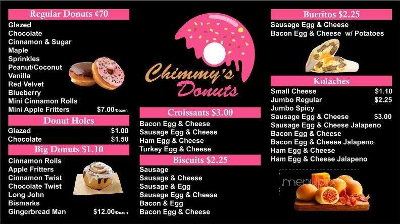 Chimmy's Donuts & Kolaches - Tuscola, TX