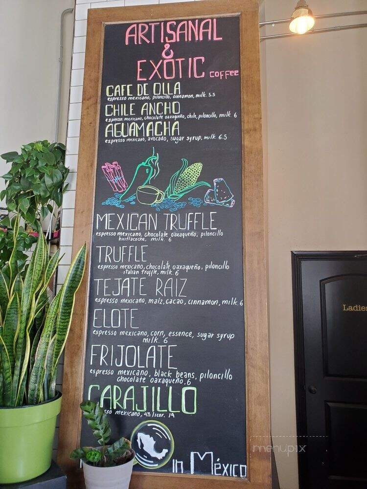 Pluma Cafe - Los Angeles, CA menu_pic