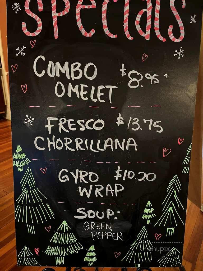 Fresco On First - Dixon, IL menu_pic
