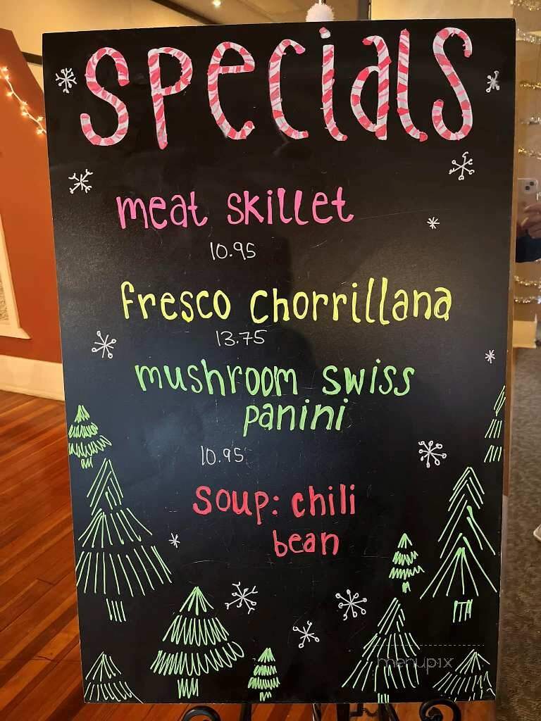 Fresco On First - Dixon, IL menu_pic