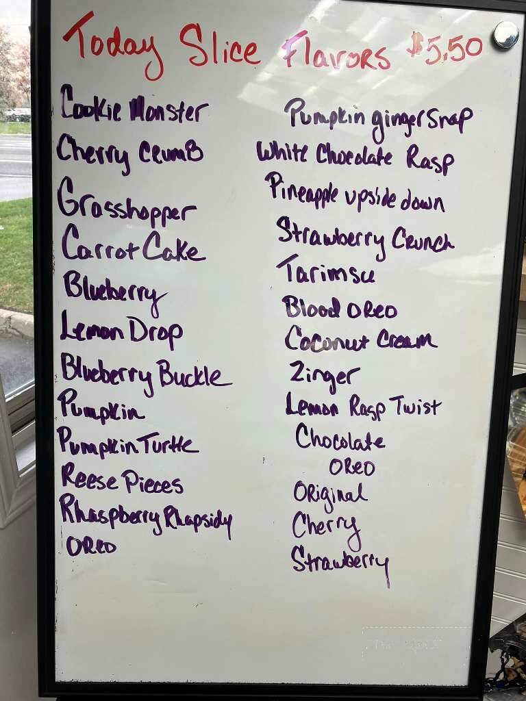 Big Mama's Cheesecake - Syracuse, NY menu_pic