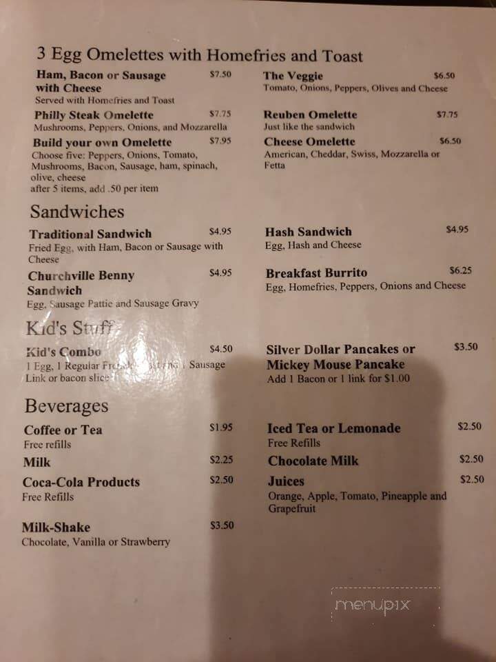 My Kinda Place - Churchville, NY menu_pic