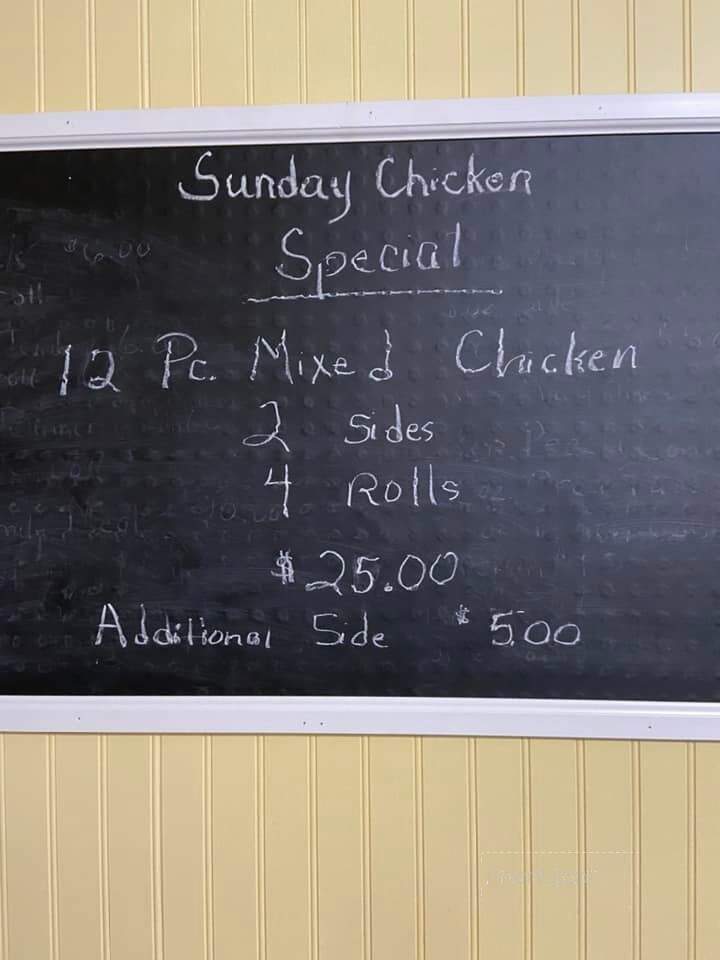 Barbara Dean's Steakhouse - Baxley, GA menu_pic