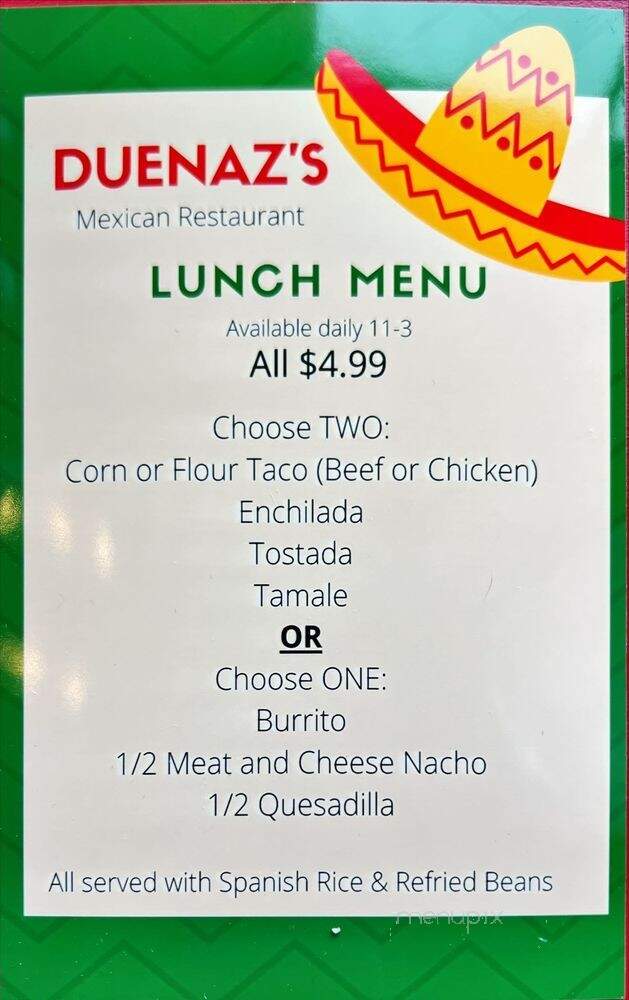 Duenaz's Mexican Restaurant - Port Huron, MI