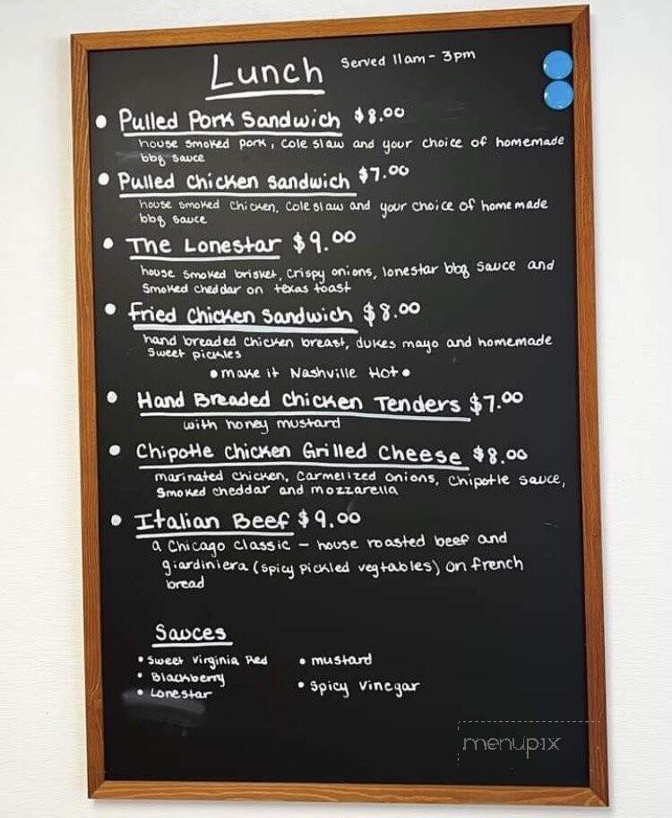 The Filling Station - Charlottesville, VA menu_pic