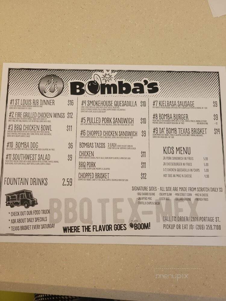 Bomba's BBQ - Kalamazoo, MI