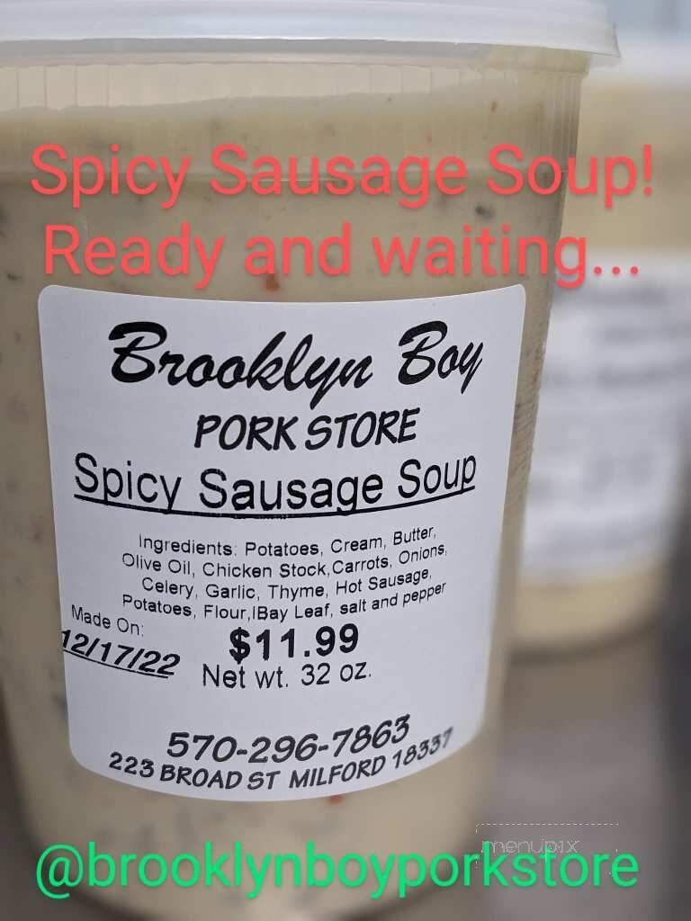 Brooklyn Boy Pork Store - Milford, PA menu_pic