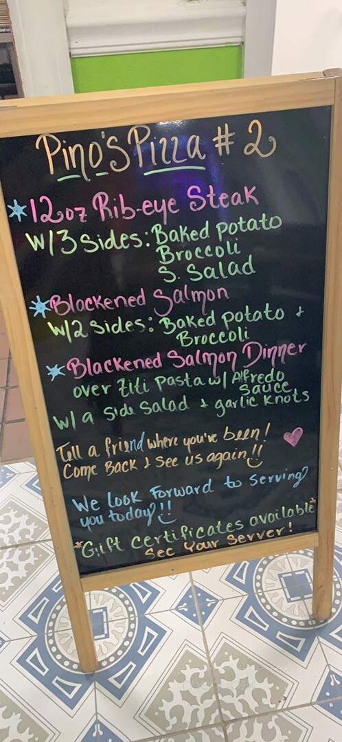 Pino's Pizza 2 - Waverly, VA menu_pic