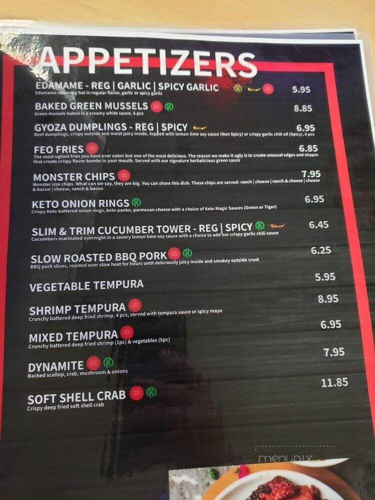 KetoSushi - Santa Clarita, CA menu_pic