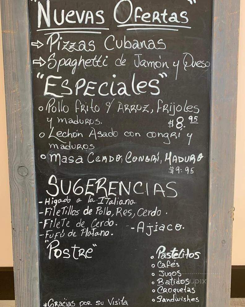 Citanos Cafeteria - Cape Coral, FL menu_pic