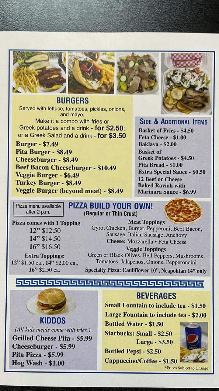 Spartan Gyros - Saint Robert, MO menu_pic