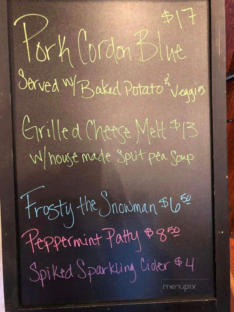 The Carlisle - Onalaska, WA menu_pic