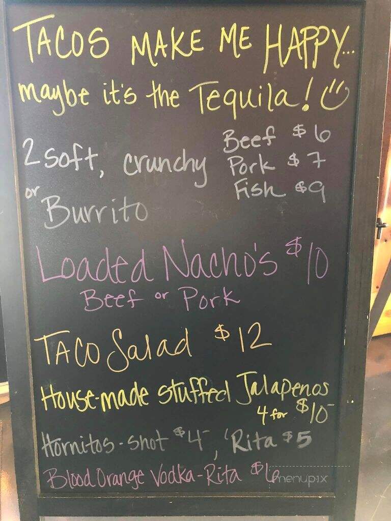 The Carlisle - Onalaska, WA menu_pic