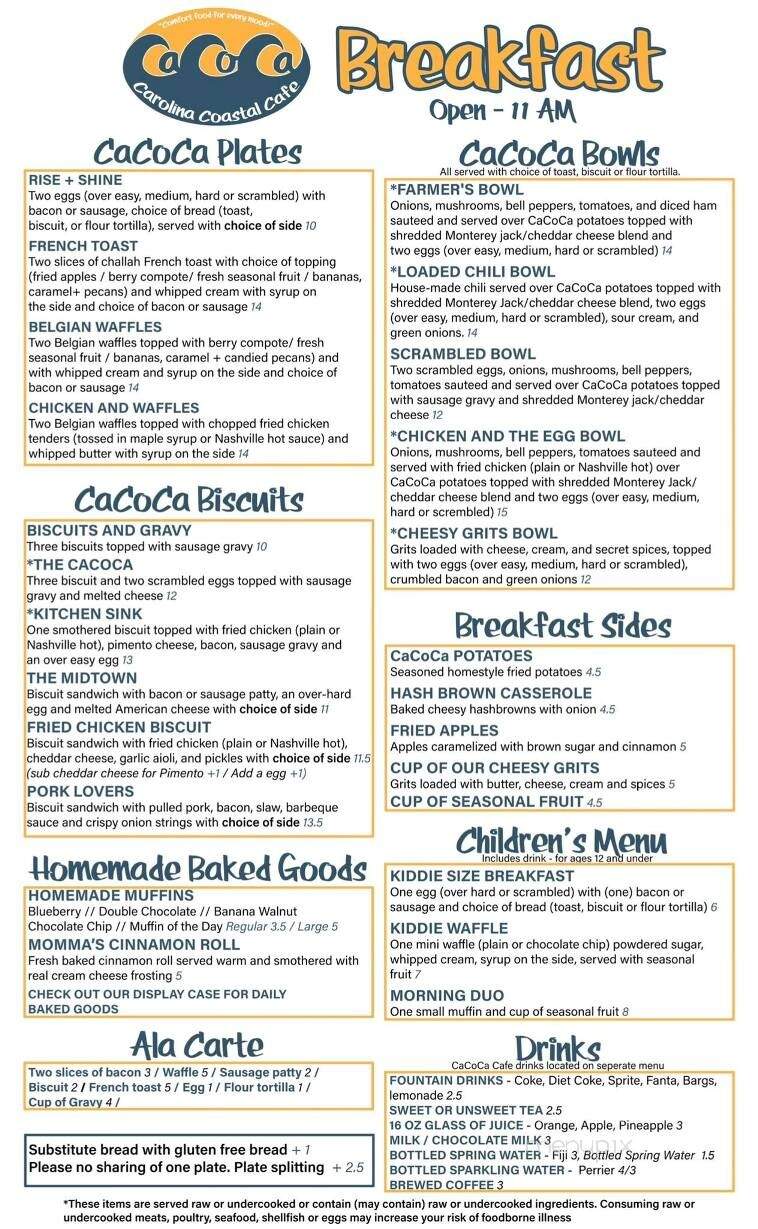 Carolina Coastal Cafe - Southport, NC