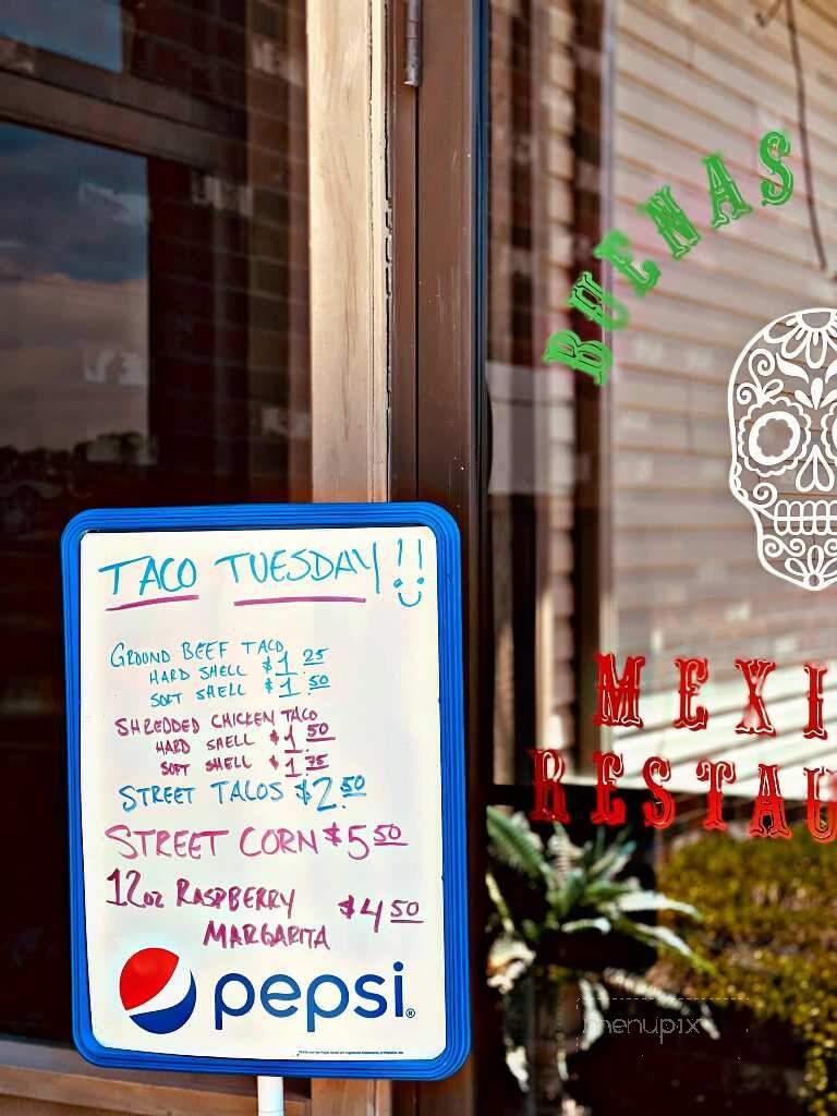 Buenas Vibras Mexican Restaurant - Saint Clair, MO menu_pic