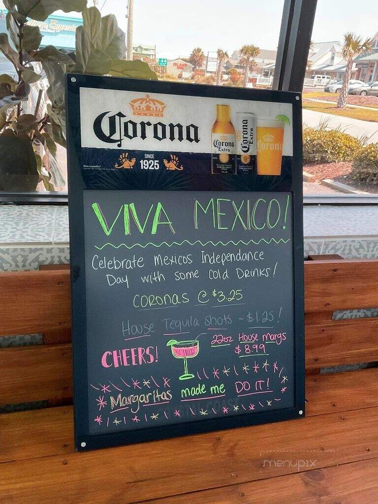 Margarita's Mexican Grill & Cantina - Surf City, NC menu_pic