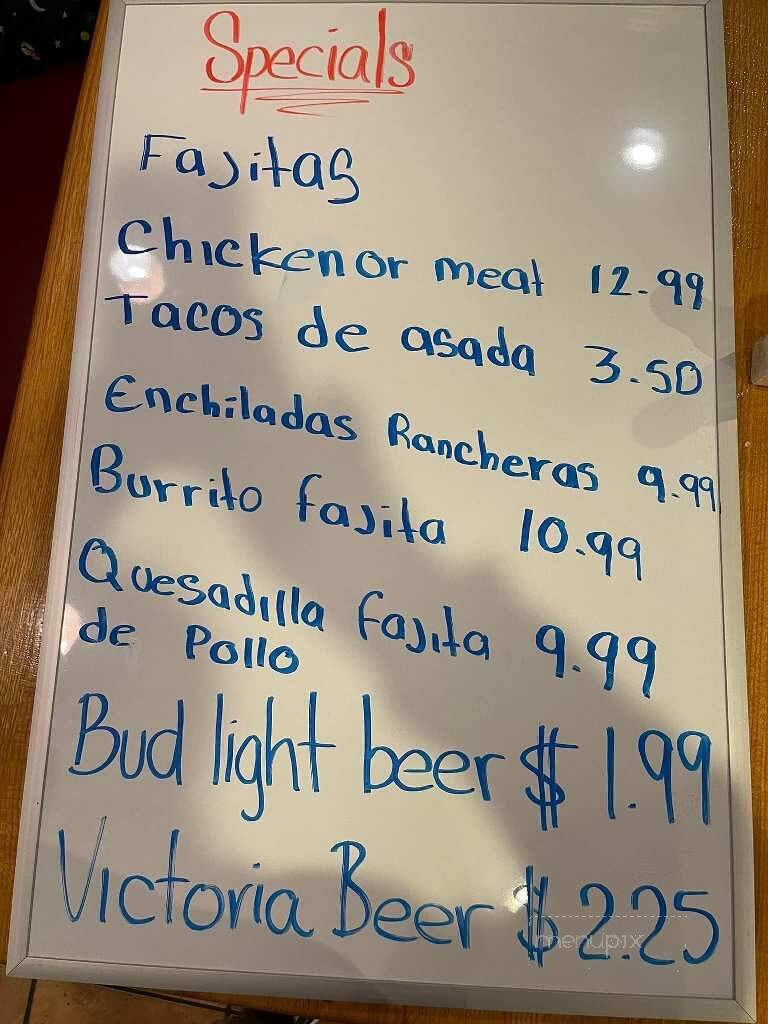El Dos De Oro Taqueria - Noblesville, IN menu_pic