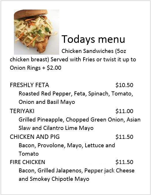 Twisted American - Colorado Springs, CO menu_pic