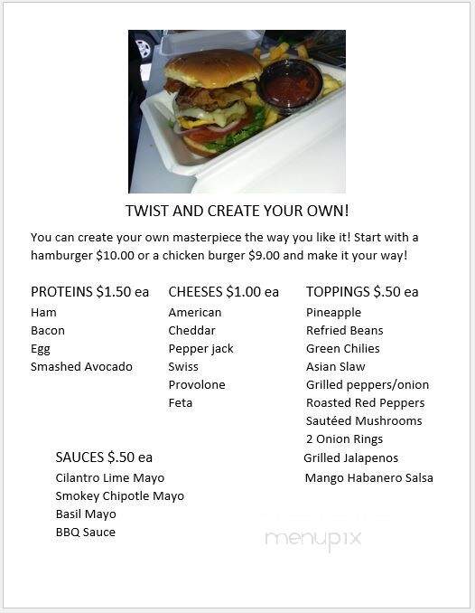 Twisted American - Colorado Springs, CO menu_pic