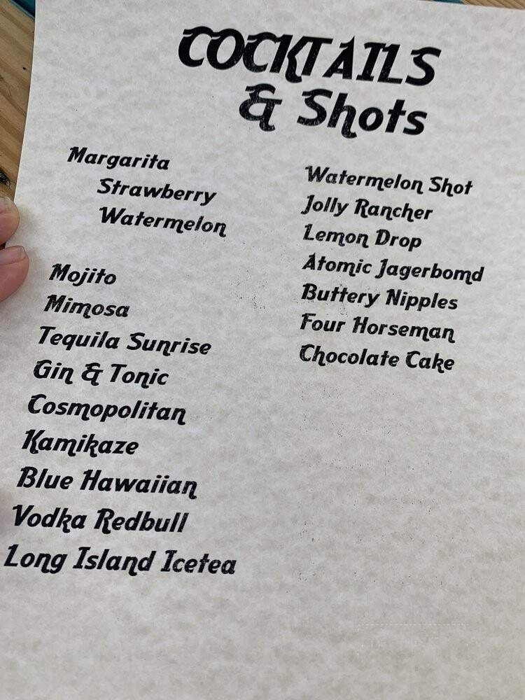 The Trailer Park - La Vernia, TX menu_pic