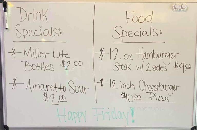 Big Cats Pizza - Lexington, TN menu_pic