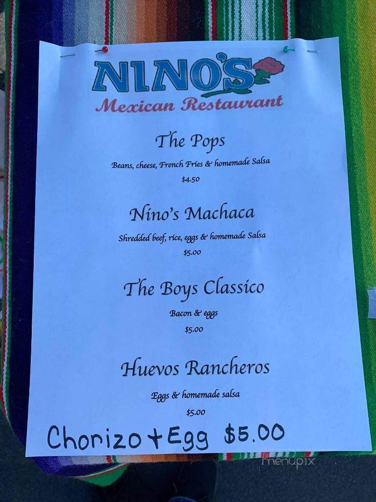 Nino's Mexican Restaurant - Sun City West, AZ