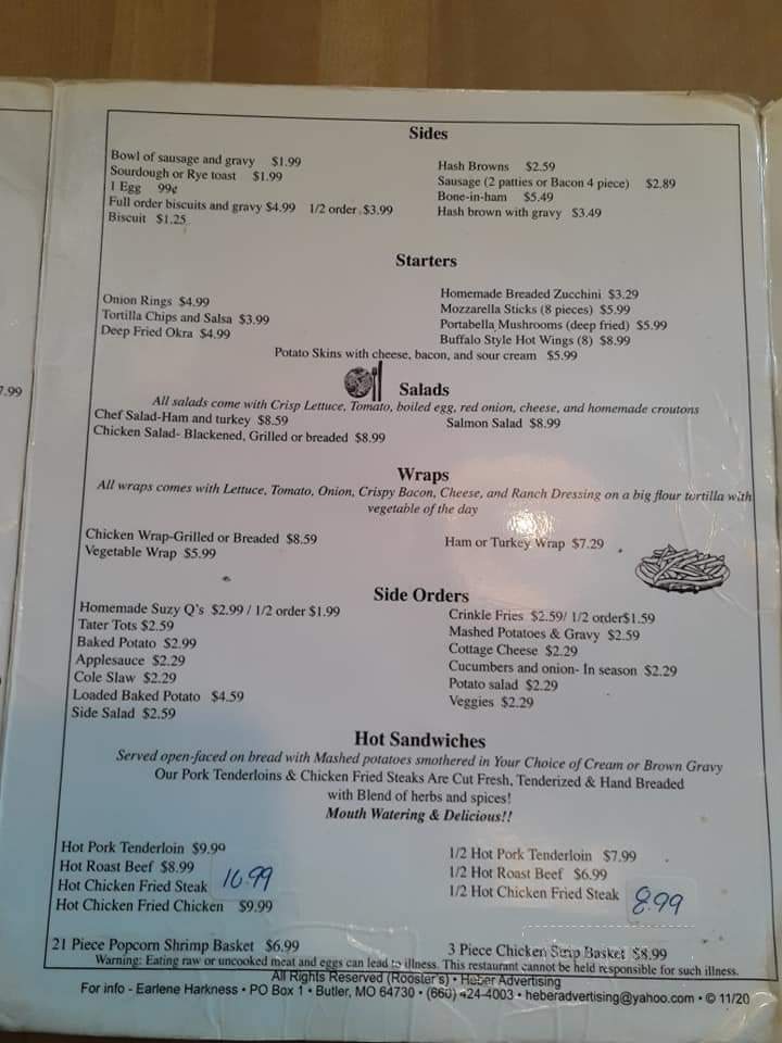 Jose's Cafe - Harrisonville, MO menu_pic