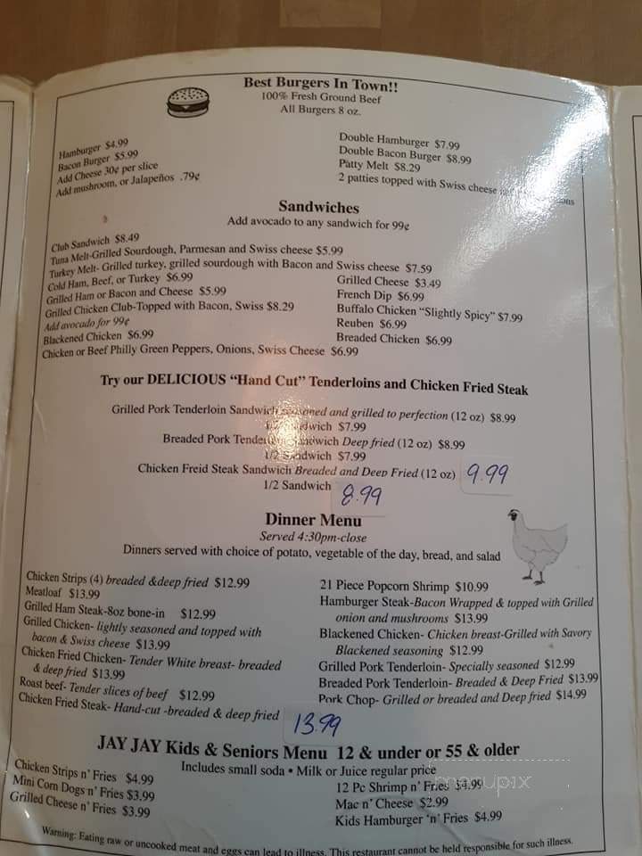 Jose's Cafe - Harrisonville, MO menu_pic