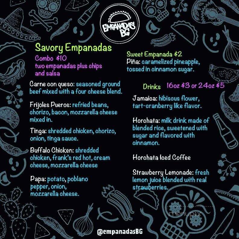 Empanadas BG - Bowling Green, KY menu_pic