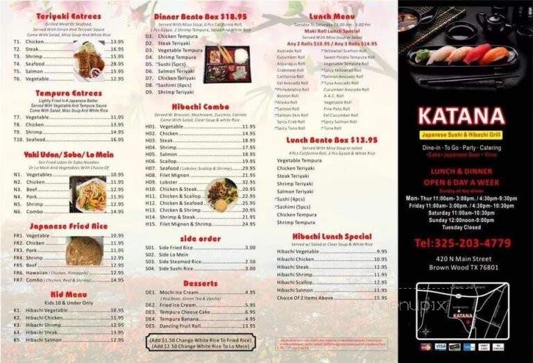 Katana Sushi and Hibachi - Brownwood, TX