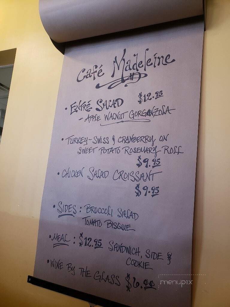 Cafe Madeleine Bakery and Wine - Farmville, NC
