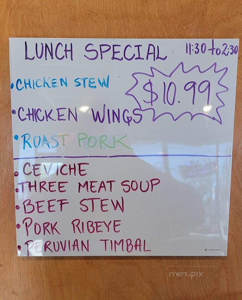 Area 337 A Latino Kitchen - Lake Charles, LA menu_pic