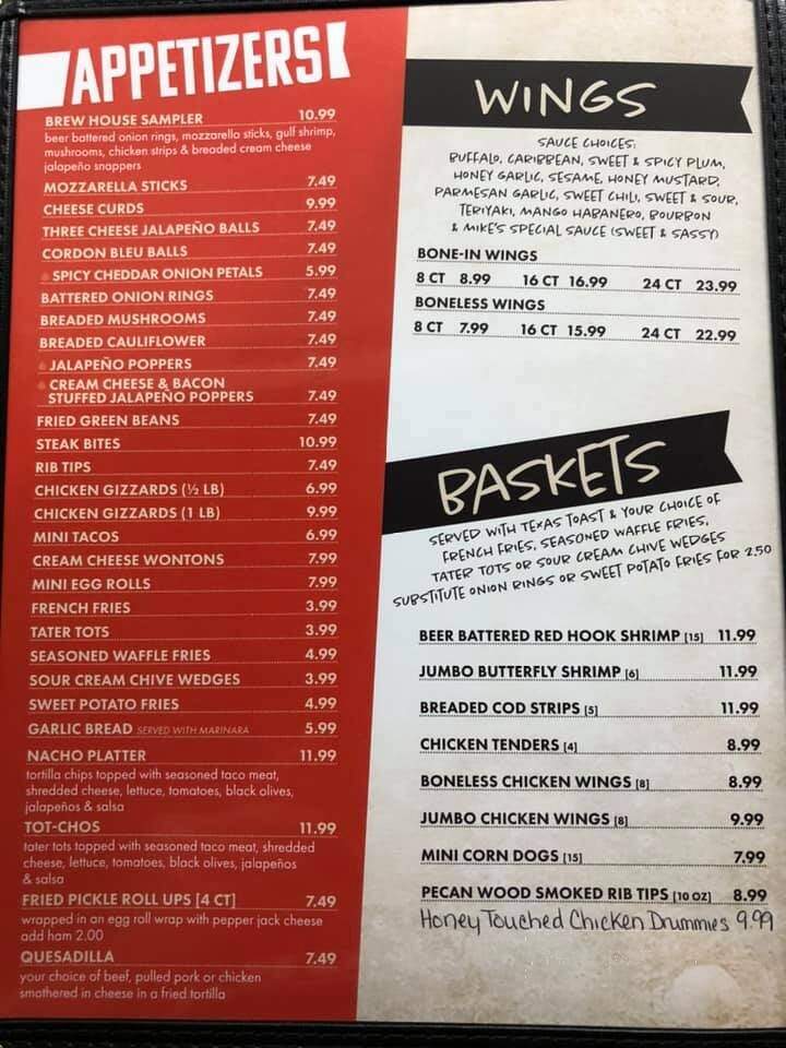 Neisens Bar and Grill - Biscay, MN menu_pic