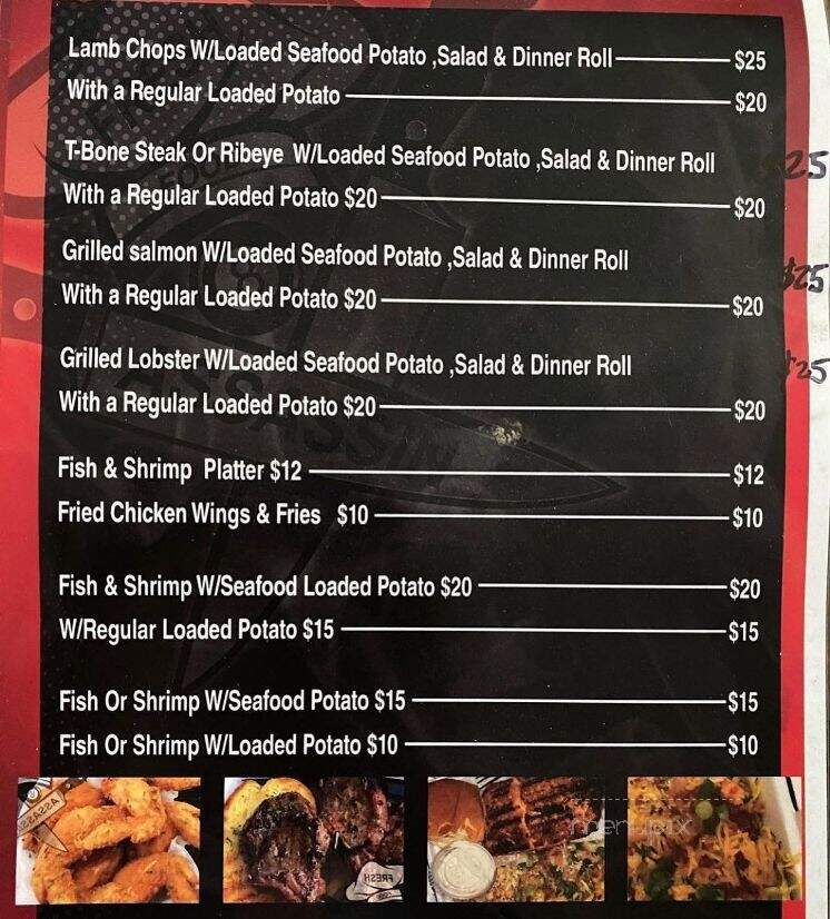 8 Fresh Food Assassin Restaurant & Lounge - New Orleans, LA menu_pic