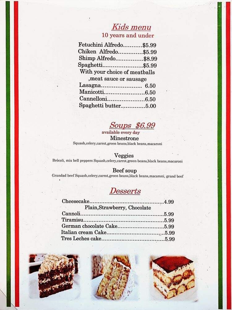 Romas Italian Restaurant - Anahuac, TX