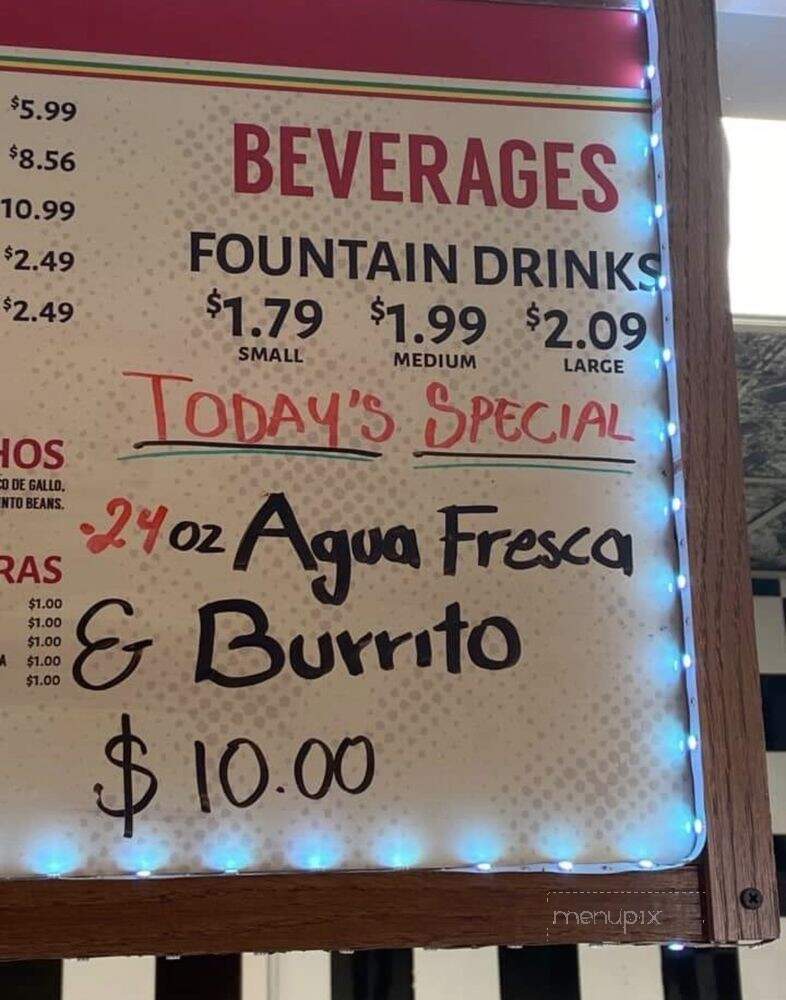 Anthony Leon's Mexican Restaurant - Fremont, NE menu_pic
