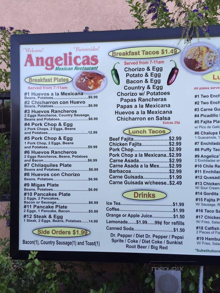 Angelica's Mexican Restaurant - La Vernia, TX