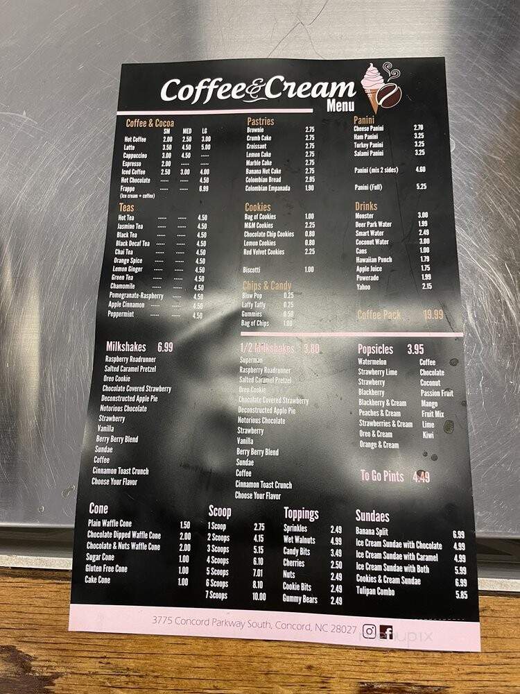 Coffee & Cream - Concord, NC