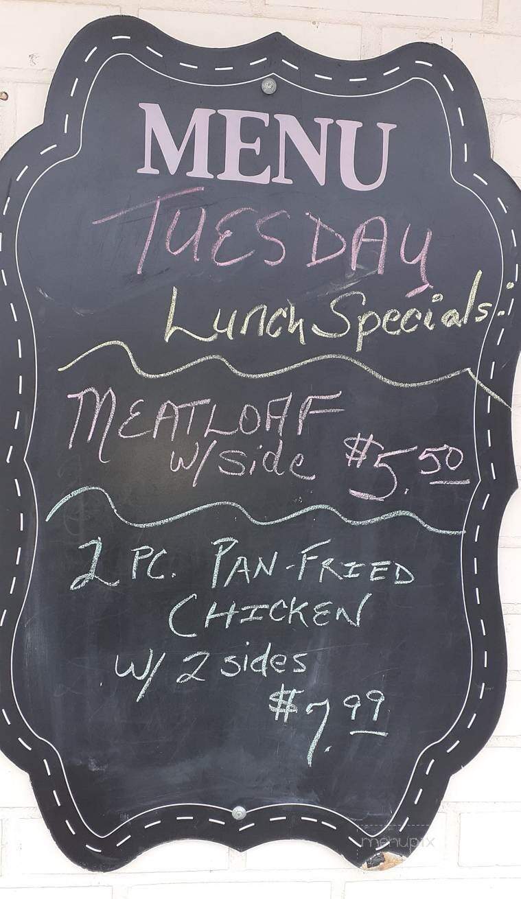 O'Knappy's Kitchen - Coatesville, IN menu_pic