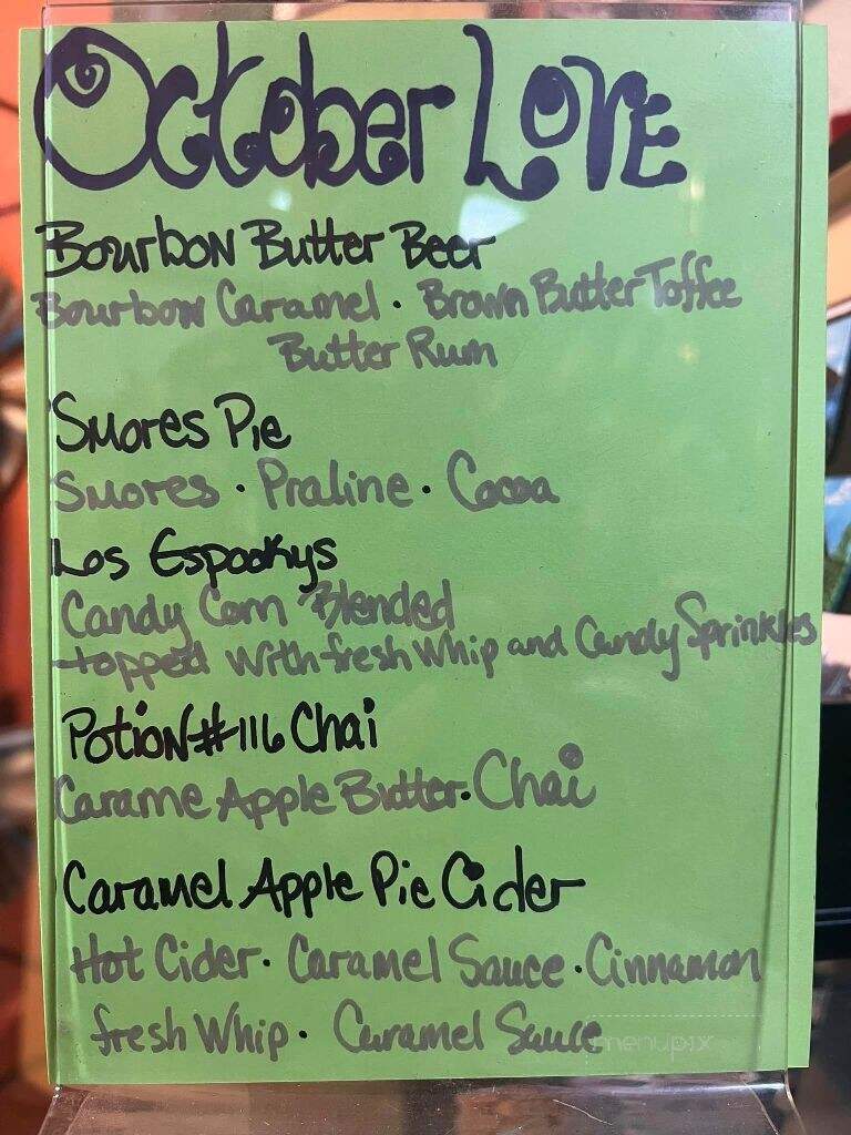 Flip Side Coffee & Espresso Bar - Rock Falls, IL menu_pic