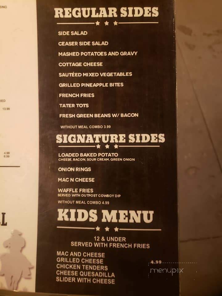 Humphreys Bar & Grill - Smithville, MO menu_pic